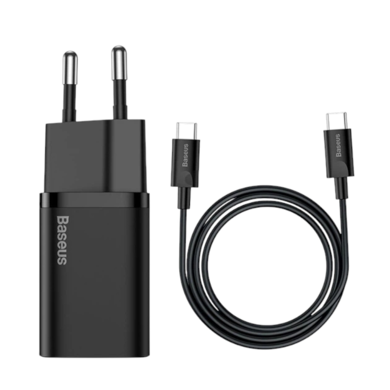 Мережевий зарядний пристрій Baseus Super Si TZCCSUP 25W With cable Type-C to Type-C 3A 1m Black (TZCCSUP-L01) NEW 00-00009944